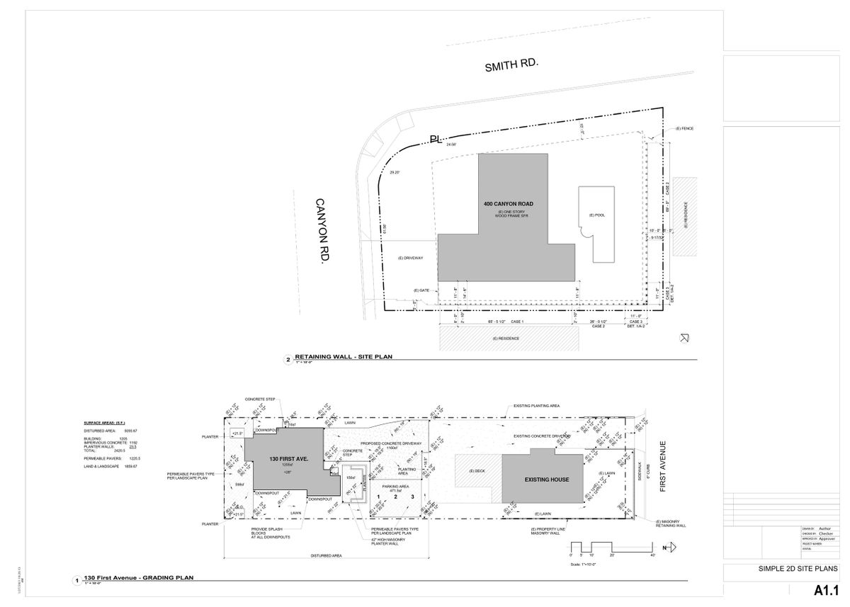 Simple Site Plan Template Simple Site Plan Template