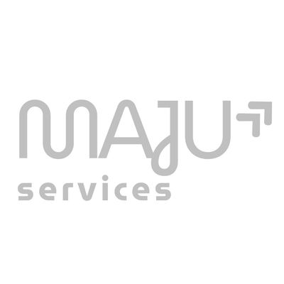 Logo for MAJU services.