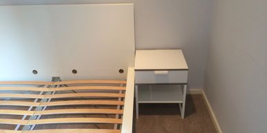 Malm bed assembled in Southampton 