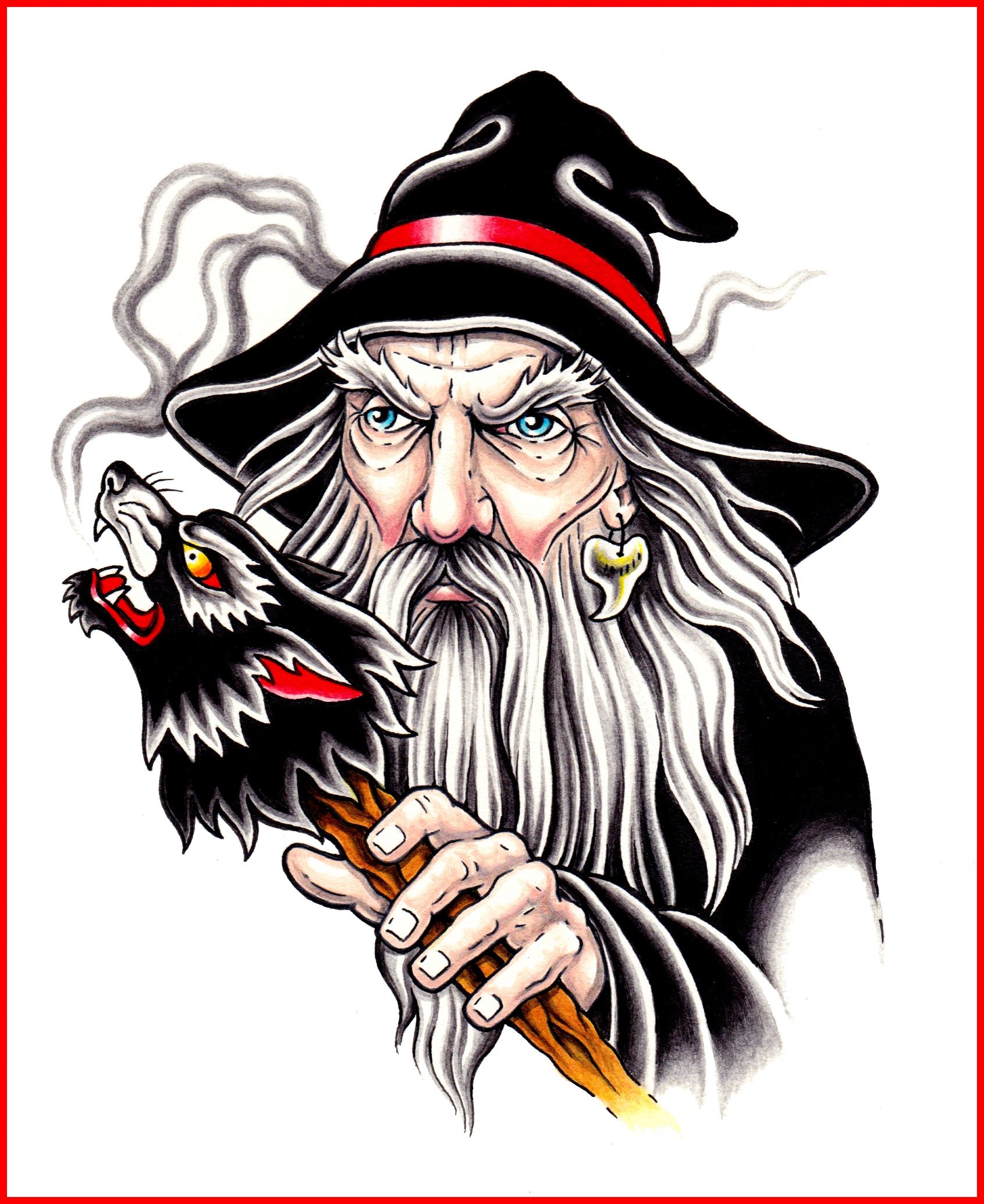 Wizard Tattoos & Wizard Tattoo Meanings