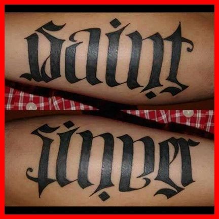 Ambigram Tattoos Ambigram Tattoo Meanings