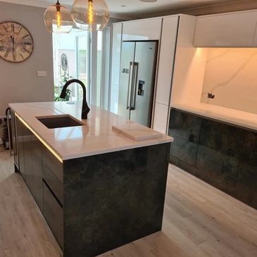 Stone kitchen worktops