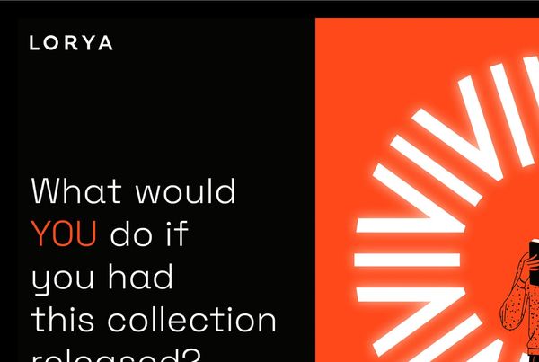 Person reading with the question about releasing a collection.