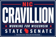 Nic Cravillion for Wisconsin