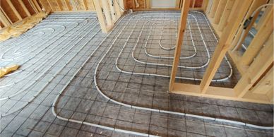 In floor heating system