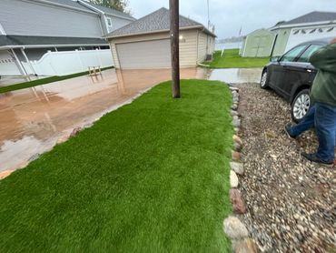 Synthetic turf installers near me in Michigan