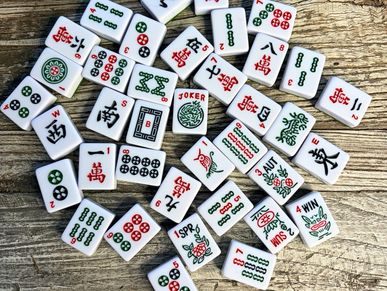 Mah Jongg tiles at Club Mah Jongg