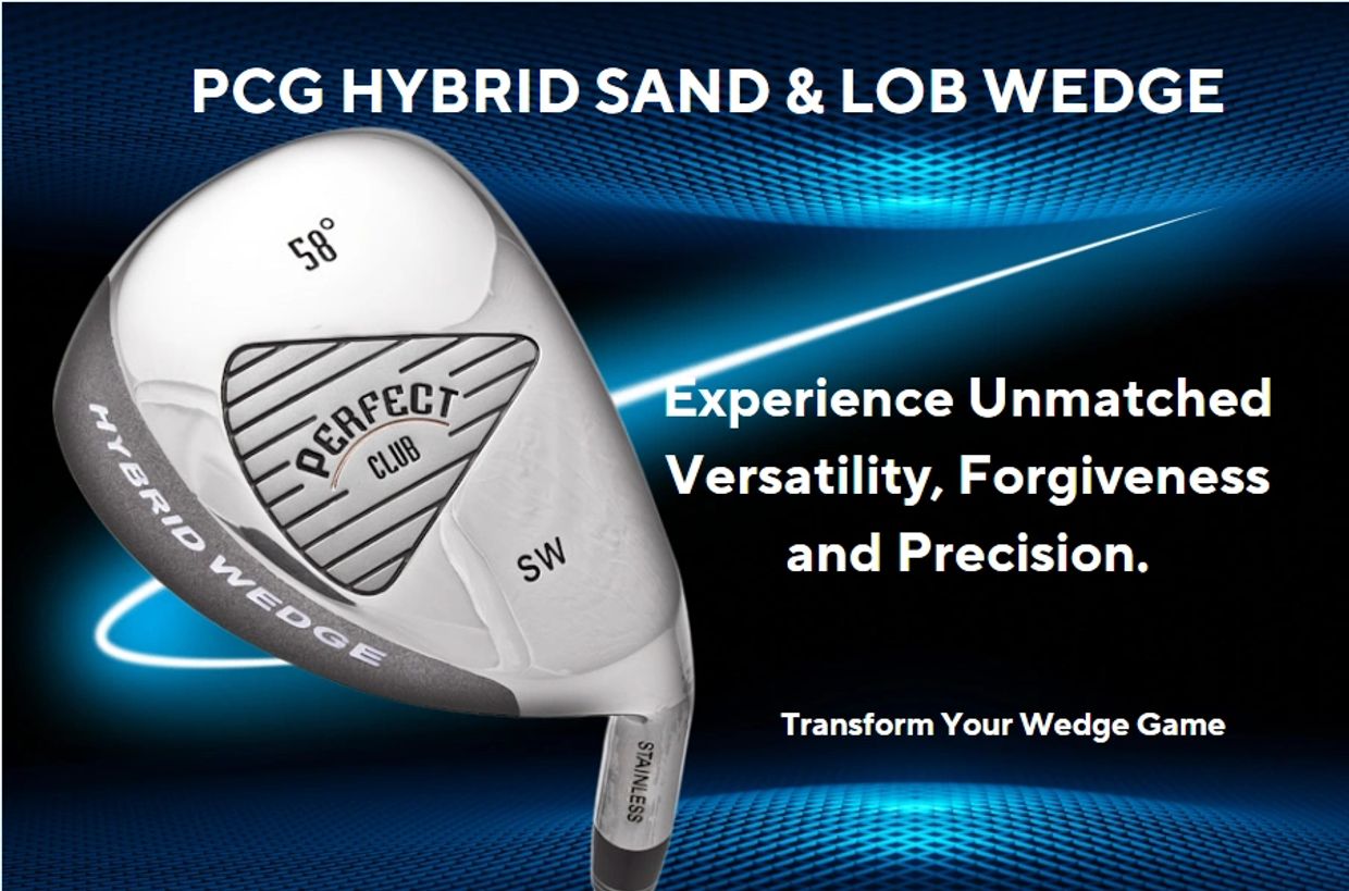 Elevate Your Short Game with Hybrid Golf Wedge – Precision, Spin, and Versatility for Every Golfer!