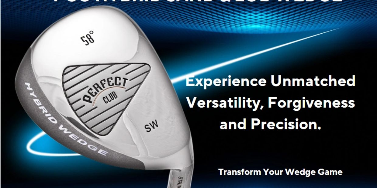 Elevate Your Short Game with Hybrid Golf Wedge – Precision, Spin, and Versatility for Every Golfer!