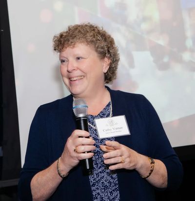 Cathy Varner, former past President and Board Member