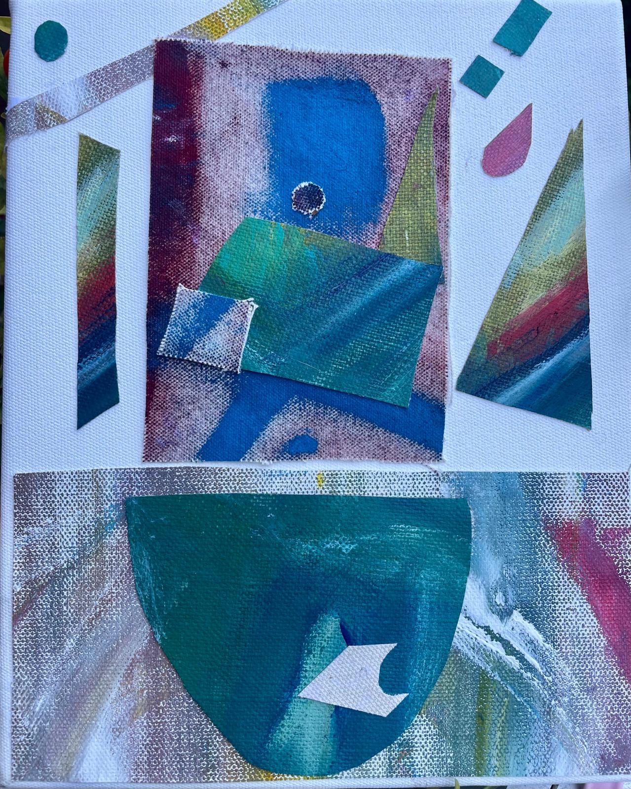 20x26 acrylic on canvas 
Fragments 
Sold