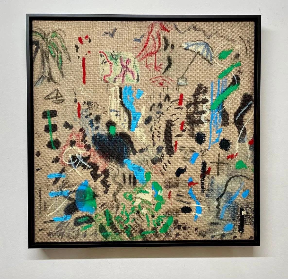 The world of summer
63 x 68 cm 
Oil on canvas