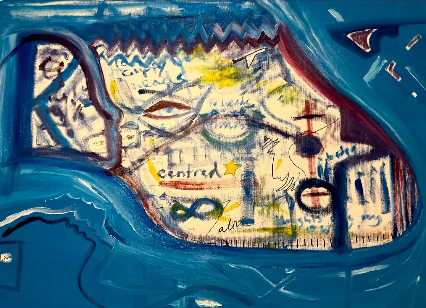 Jumbled_50x70 Oil on Canvas