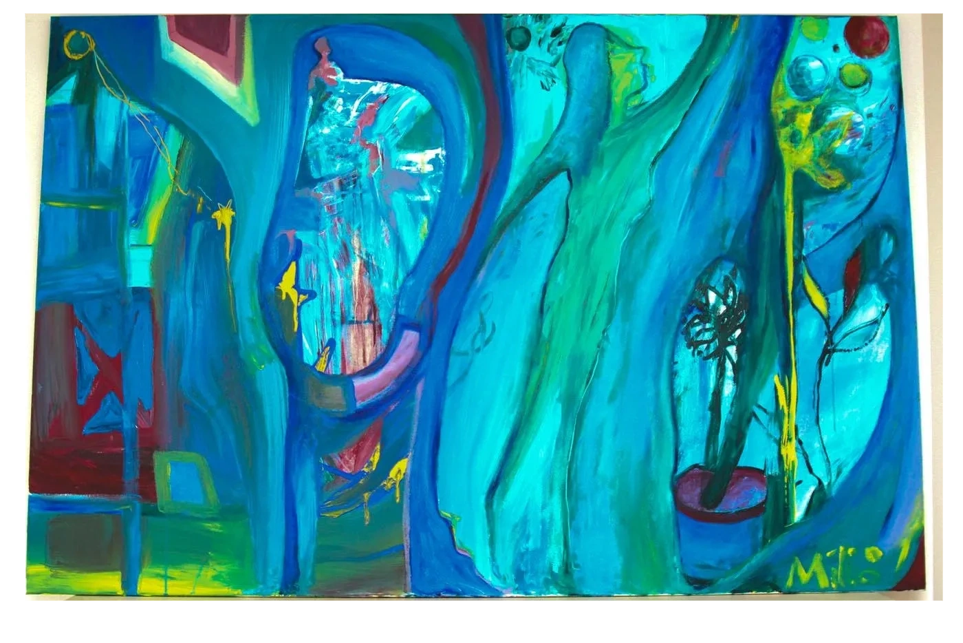 Garden_101x152 Acrylic on Canvas