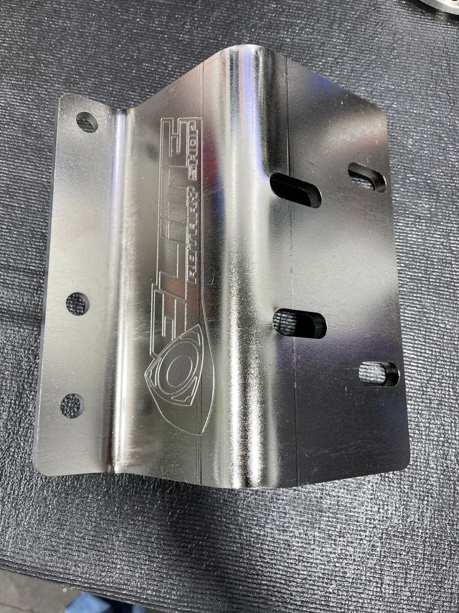 Elite Engine Stand Adapter Plate (Nickel Plated)