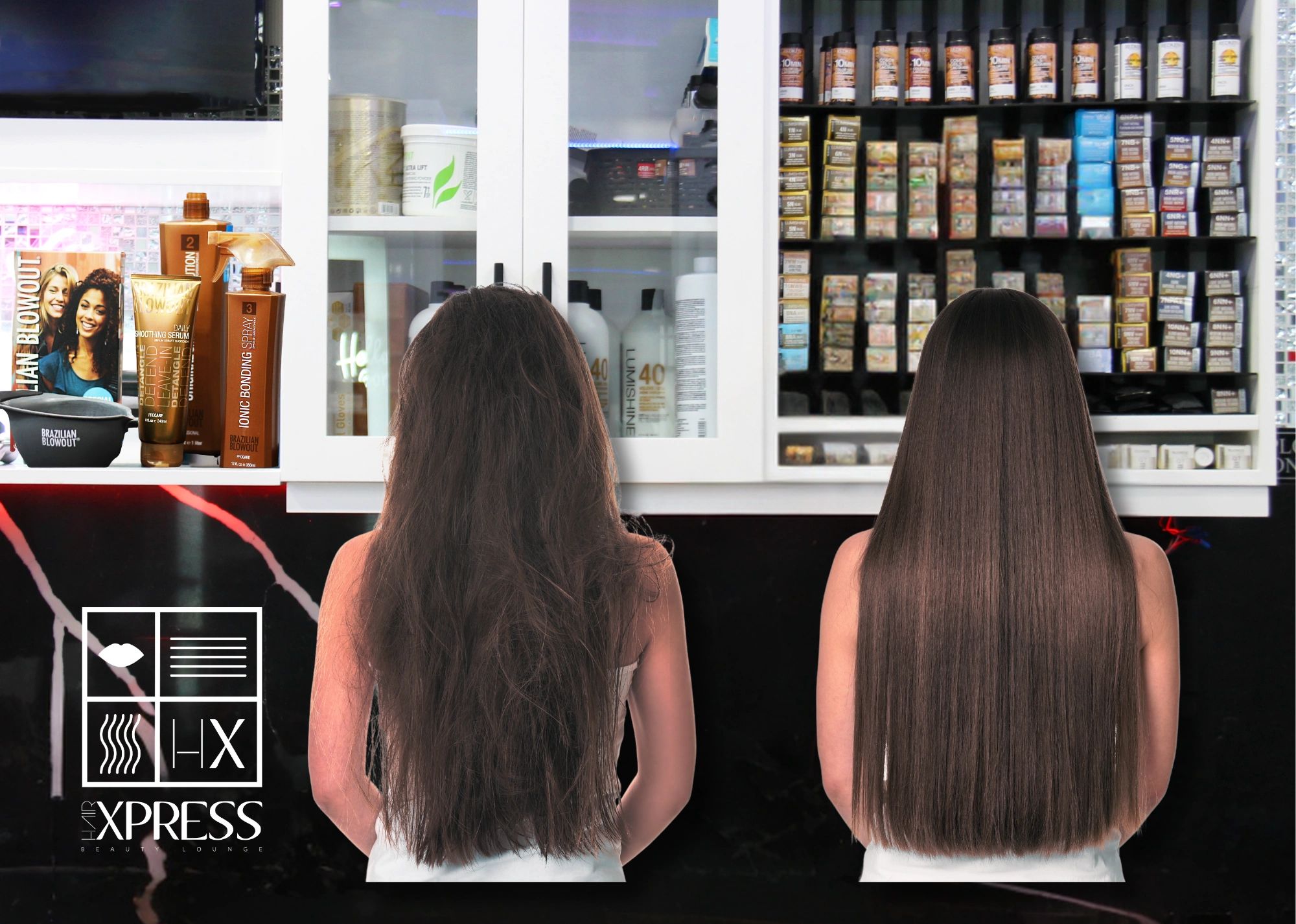 Hair Xpress Beauty Lounge Keratin, Smoothing, Straightening Treatments