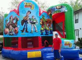 Toy Story Bounce House Combo Wet/Dry 