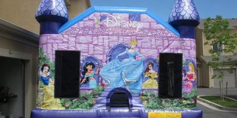 Disney Prince Castle jump house