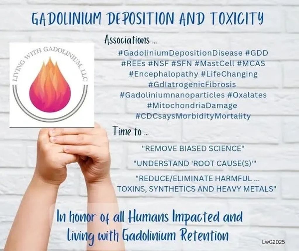 In honor of all humans impacted and living with gadolinium retention