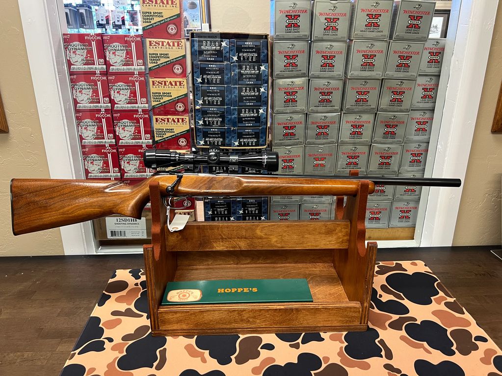 RUGER MATCHMASTER 513-T, 22LR
CUSTOM STOCK/FITTING, SCOPE INCLUDED 