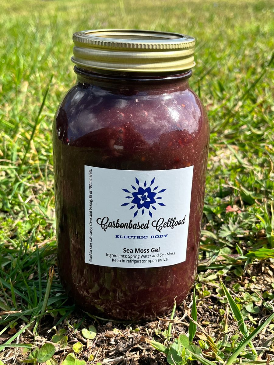 Carbonbased Elderberry Sea Moss Gel