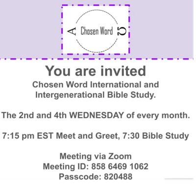 Click here to register and join the Next Bible Study