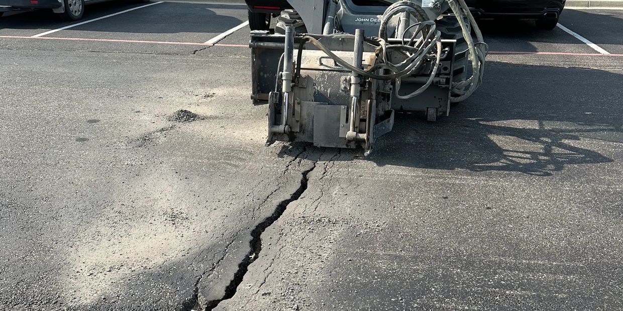 asphalt parking lot milling 