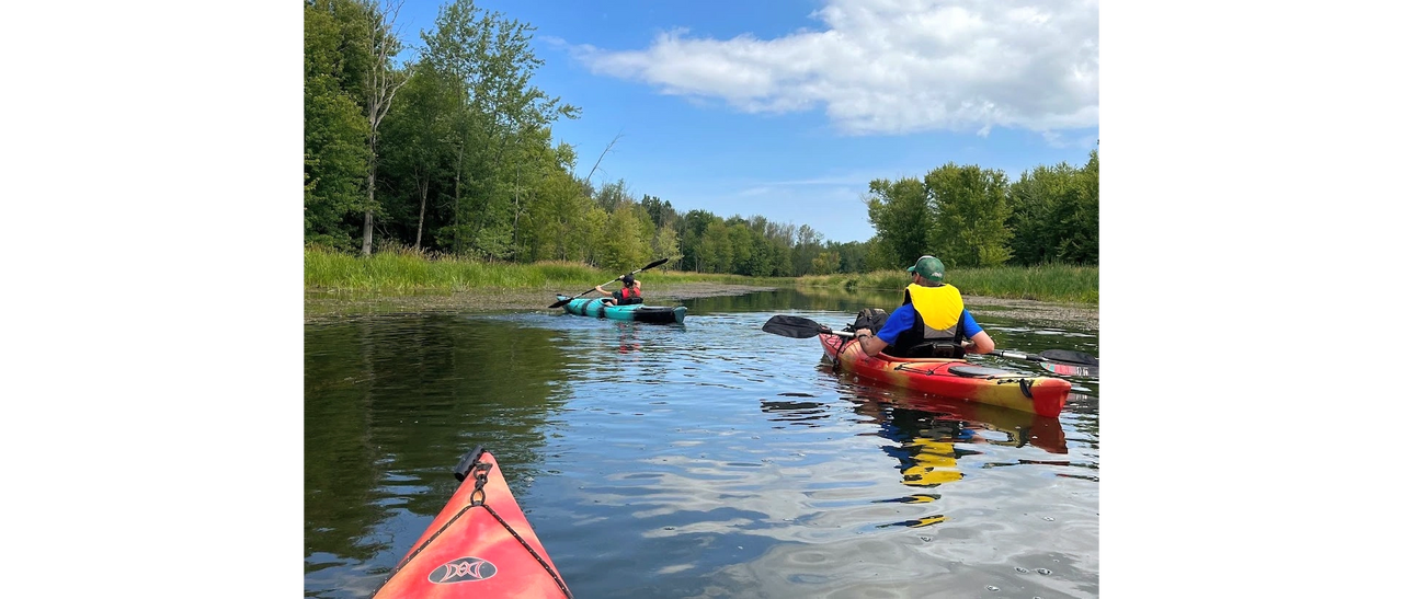 Kayaking on Beaver River