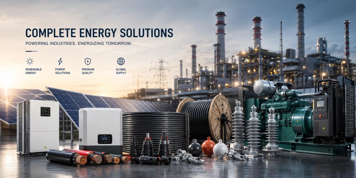 Ladha's Integrated Energy solutions - power plants, accessories, solar farms, diesel generators