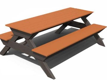 Mesa picnic madera técnica - MyParque