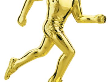 track and field trophy figure