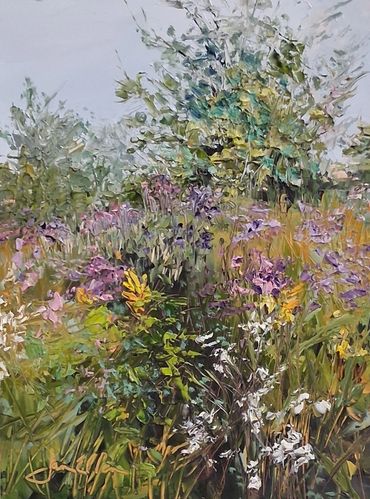 Magic Meadow
Oil, 12" h x 9" w
