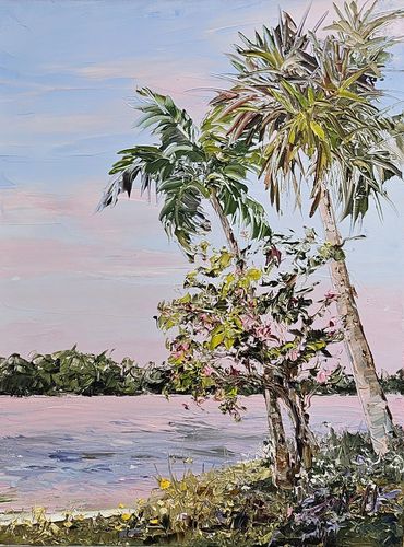 Evening Calm
Oil, 16" h x 12" w