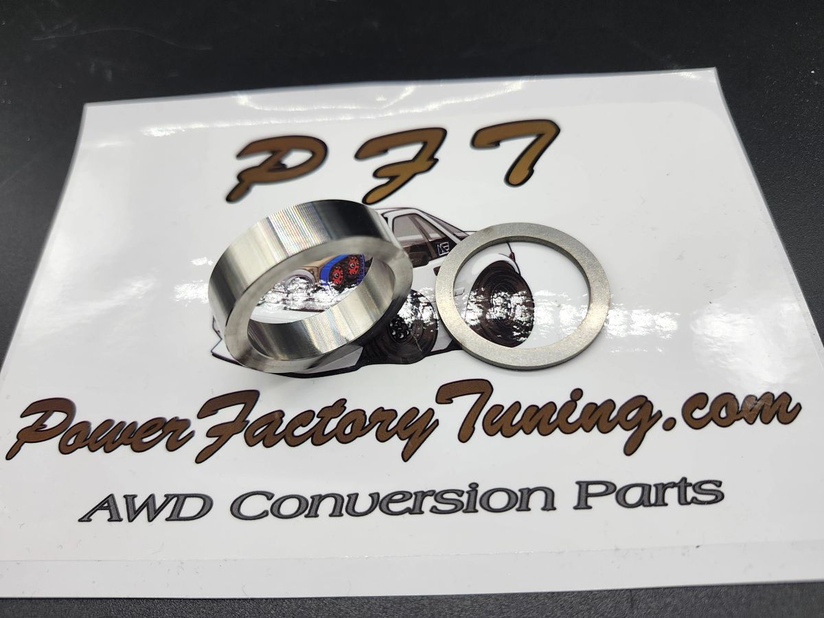 PFT rear axles shims, eliminate in/out movement when using Mfactory LSD ...