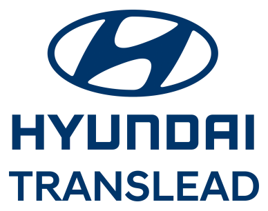 Hyundai Translead logo in dark blue.