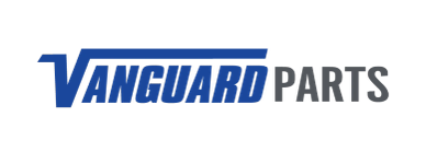 Vanguard Parts logo with stylized text.