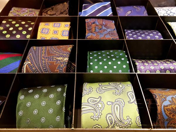 Silk mens ties