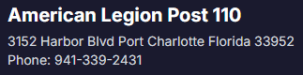 American Legion Post 110