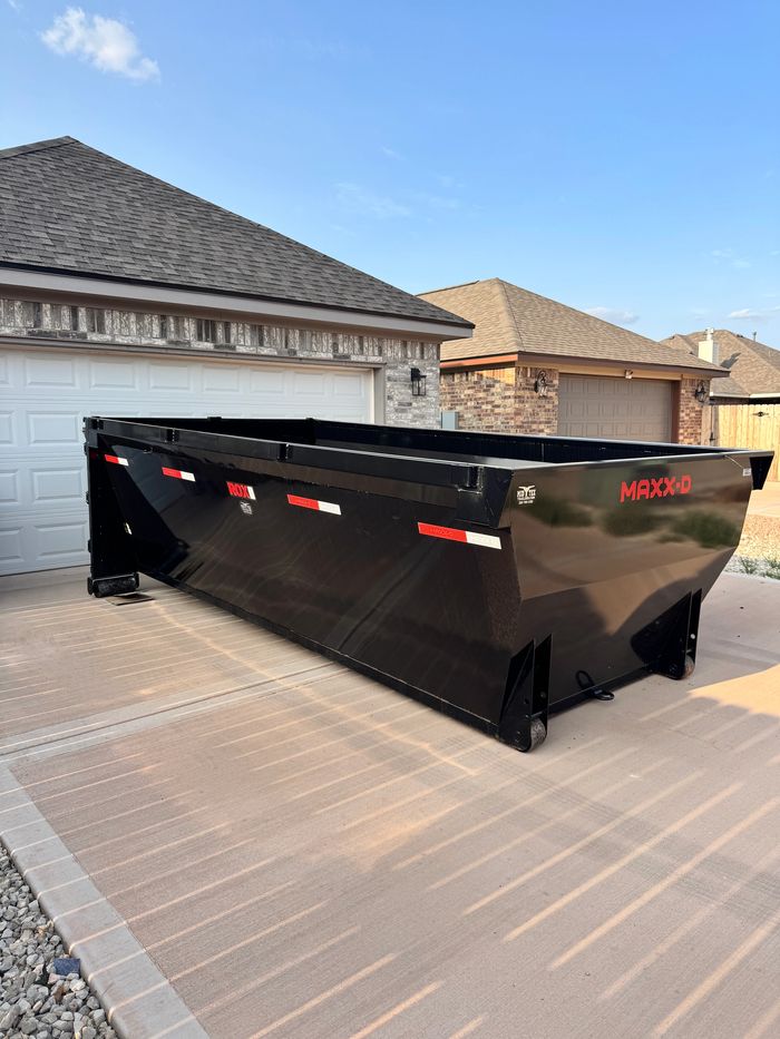 San Angelo Dumpster Rentals 14 yard dumpster