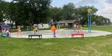 Chambers, Nebraska splash pad