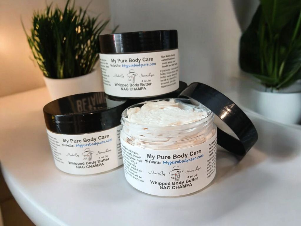 Nag champa whipped body butter. 