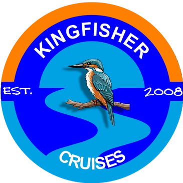 Kingfisher Cruises official logo from 2025