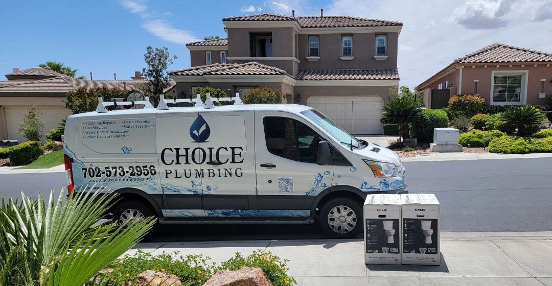 Choice plumbing service van