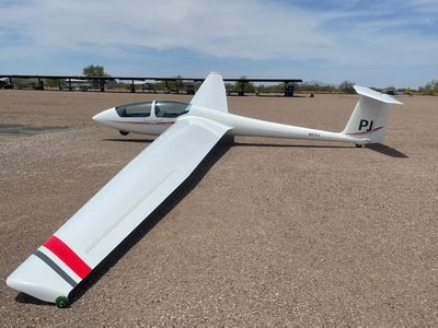 A sailplane ready for the next flight.