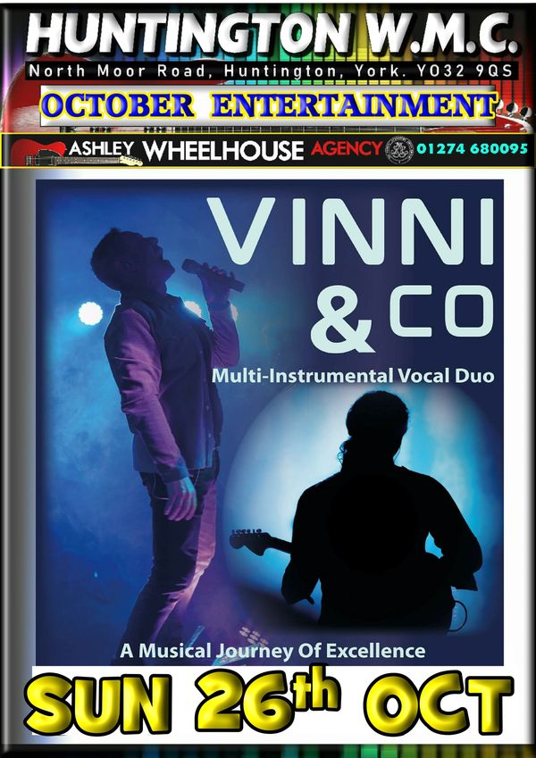 Gigs in York fun live
Huntington music
Live music
Gig in Huntington
Huntington Working Men's Club