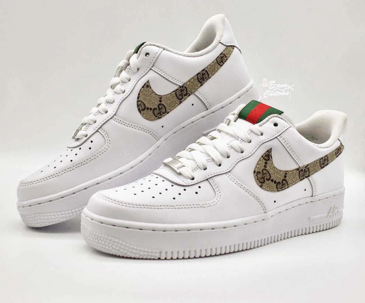 Custom Gucci Air Force 1 S Checks