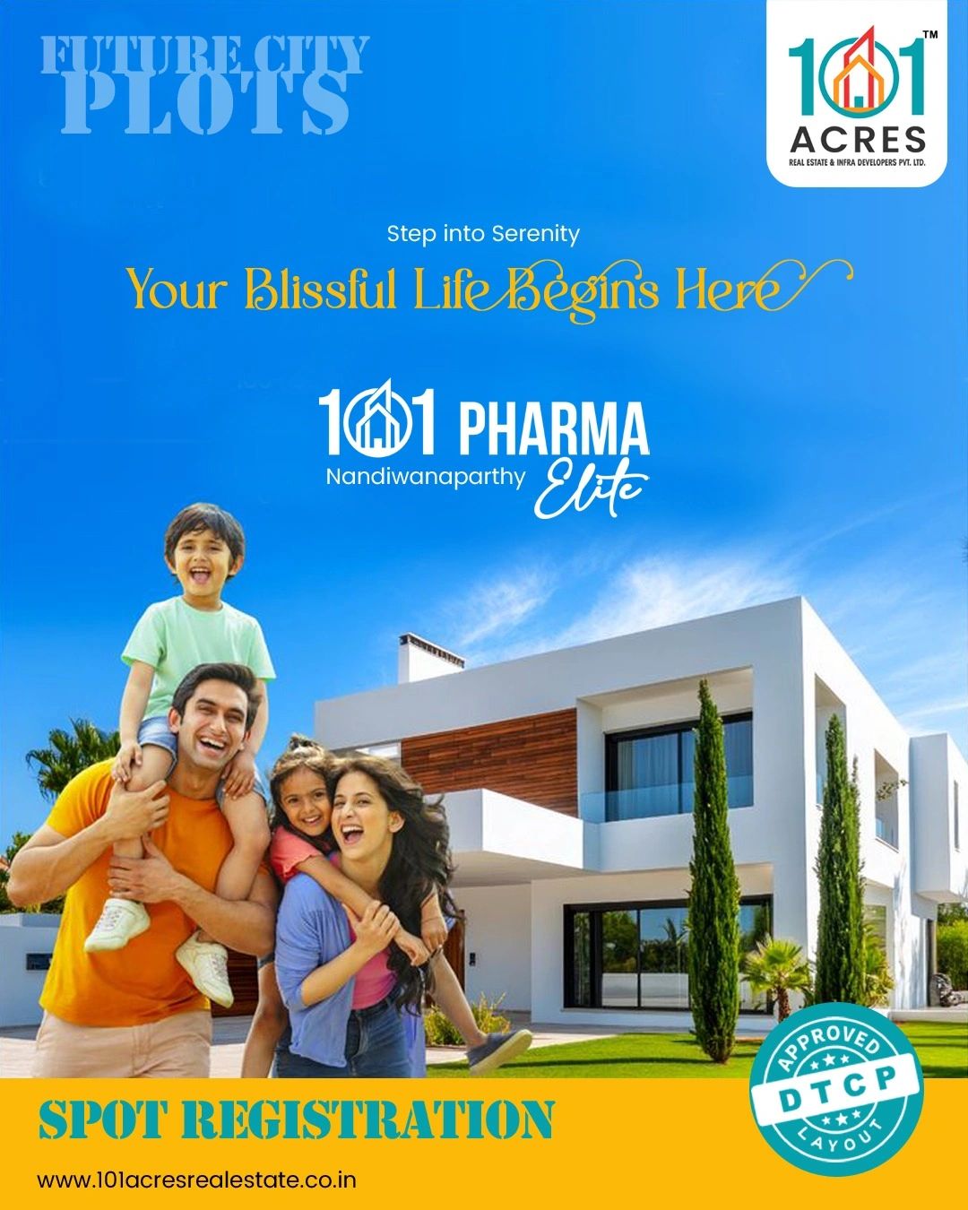 Pharma Elite Project near Hyderabad Future City.