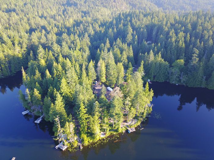 Lakeview point from drone at 
 300 ft