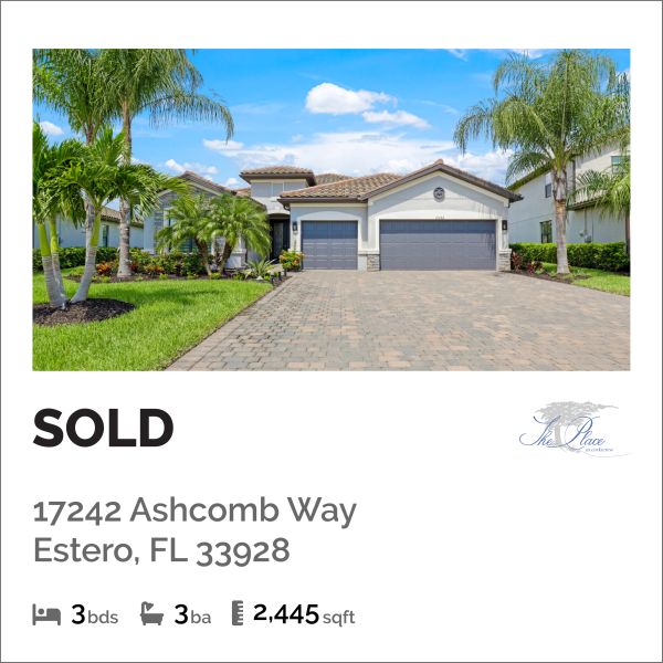 Beautiful sold home with 3 bedrooms and 3 bathrooms in Estero, FL.