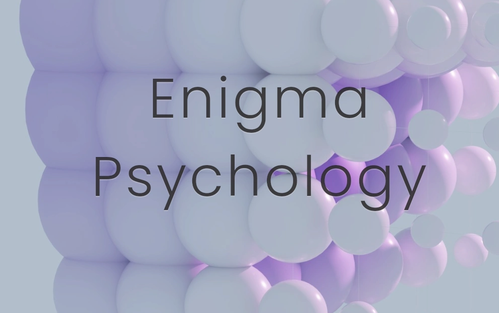 Cover page for Enigma Psychology